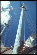 257046 Rigging Sails A4 Photo Print