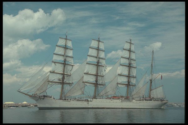 257051 Sedov, Four masted Bark, Russia A4 Photo Print