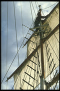 257057 American Sail Training Ass., Black Pearl A4 Photo Print