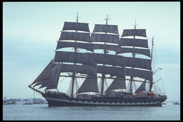 257064 Kruzenshtern, Four masted Bark, Russia A4 Photo Print