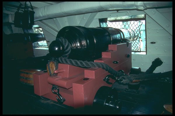 257072 USS Constitution, Below Decks With Canon A4 Photo Print