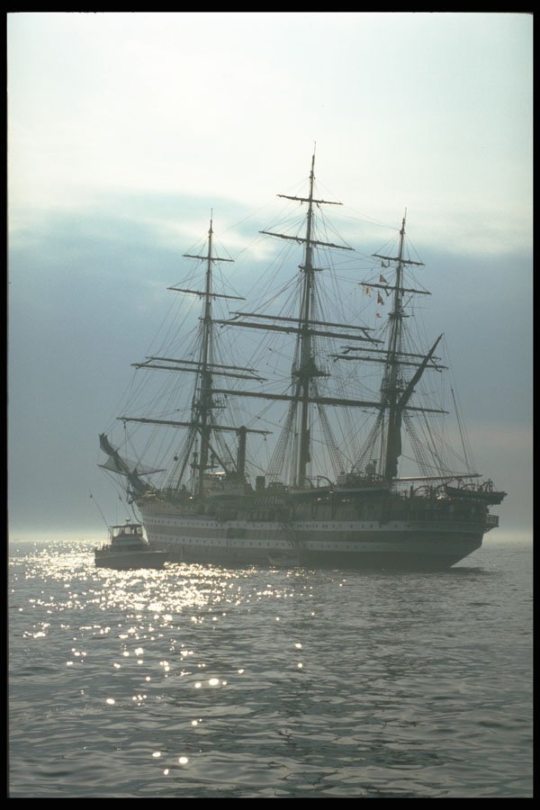 257074 Kruzenshtern, Four masted Bark, Russia A4 Photo Print