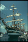 257078 Amerigo Vespucci, Full Rigged Ship, Italy A4 Photo Print