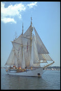 257082 Zawisza Czarney, Two masted Ketch, Poland A4 Photo Print
