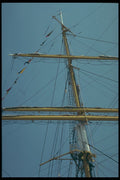 257090 Mast And Rigging Of The Kruzensthern A4 Photo Print