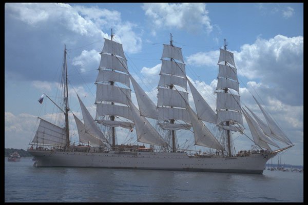 257093 Sedov, Four masted Bark A4 Photo Print