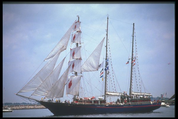 257096 Concordia, Three masted Ketch, Canada A4 Photo Print