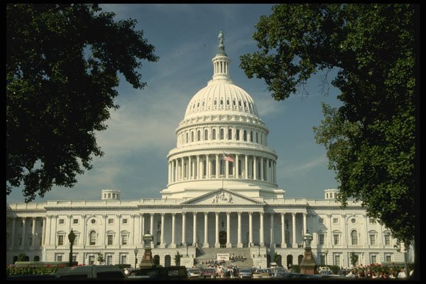 259011 Eastern View Of Capitol Building A4 Photo Print