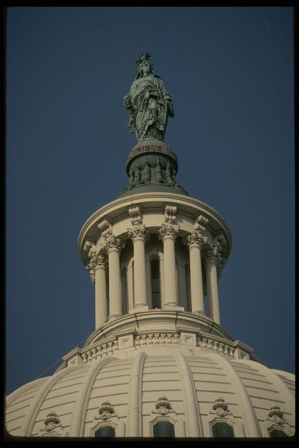 259019 Statue Of Freedom A4 Photo Print