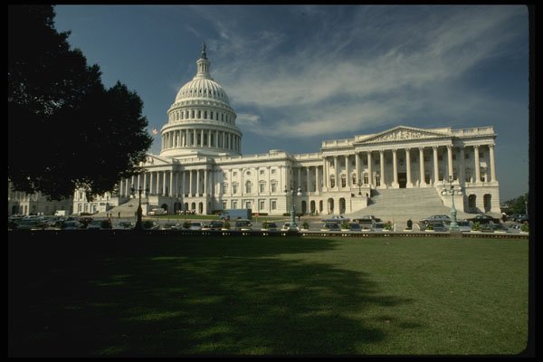 259021 U.S. Capitol And Senate Building A4 Photo Print