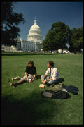 259022 Lunch Break On Capitol Lawn A4 Photo Print