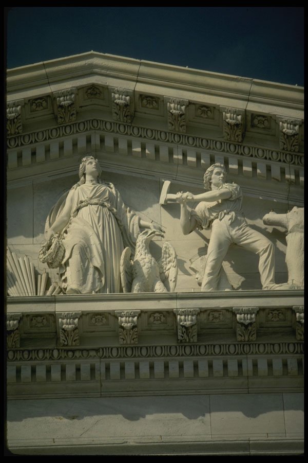 259027 Detail Of Senate Building A4 Photo Print