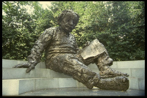 259045 Statue Of Albert Einstein A4 Photo Print