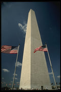 259052 Close up Of Washington Monument A4 Photo Print
