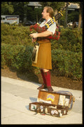 259060 Street Musician A4 Photo Print