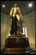 259067 Jefferson Statue, Jefferson Memorial A4 Photo Print