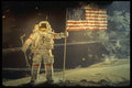 259077 U.S. Man On The Moon, Smithsonian Museum A4 Photo Print