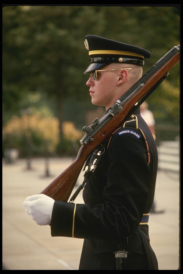 259097 Tomb Of The Unknown Soldier, Arlington Cemetery A4 Photo Print