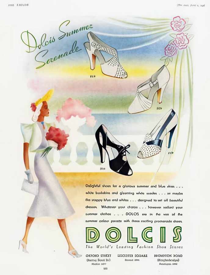 25L Dolcis Summer Se Vintage Advert A4 Photo Print