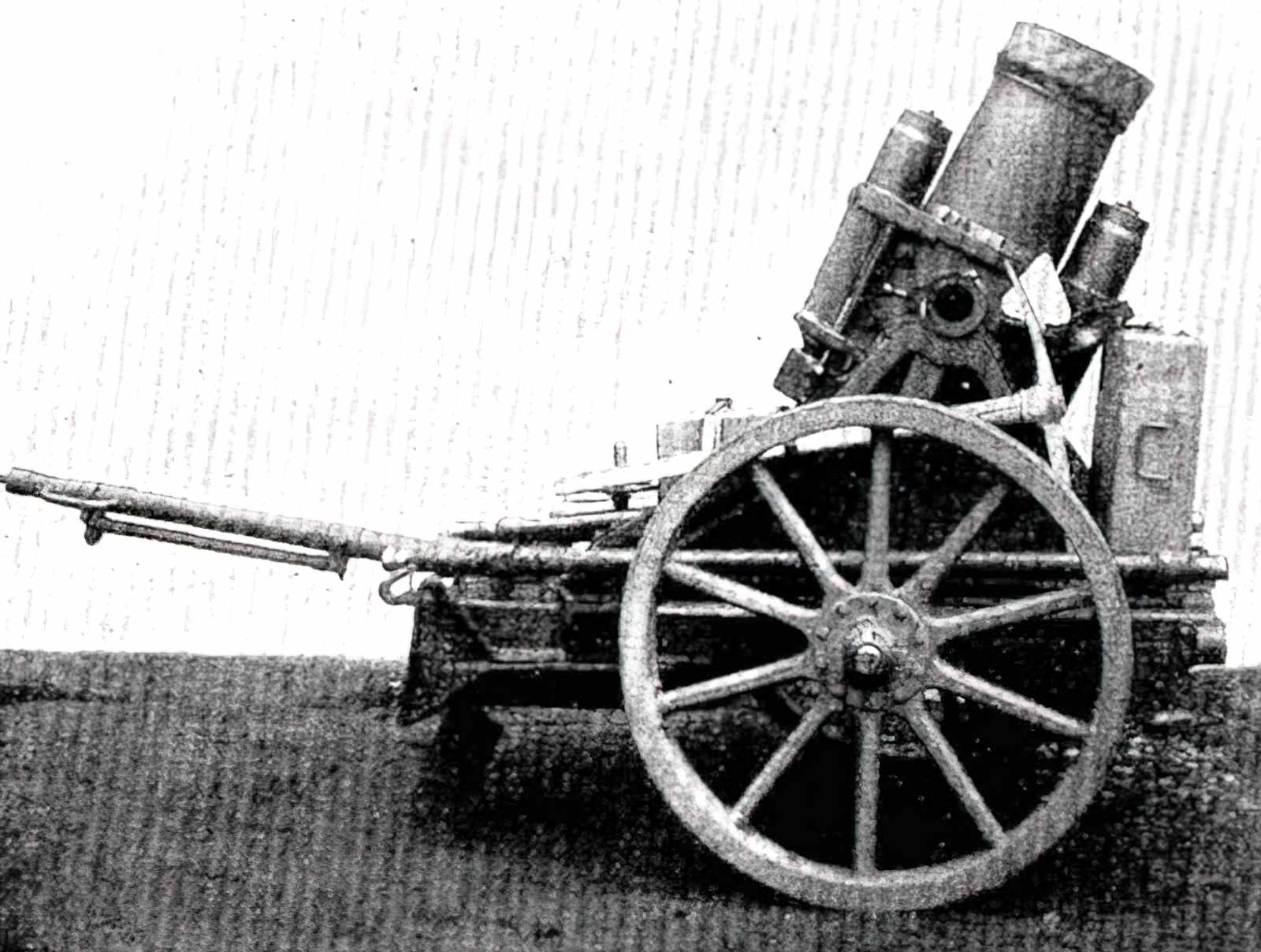 25cm Schwerer Minenwerfer Heavy Trench Mortar (2) Military A4 Photo Print