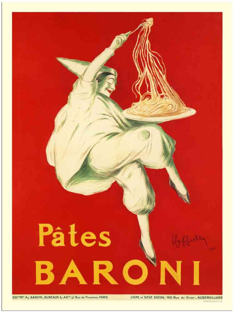 26 192 Pates Boroni Spagetti advert A4 Photo Print