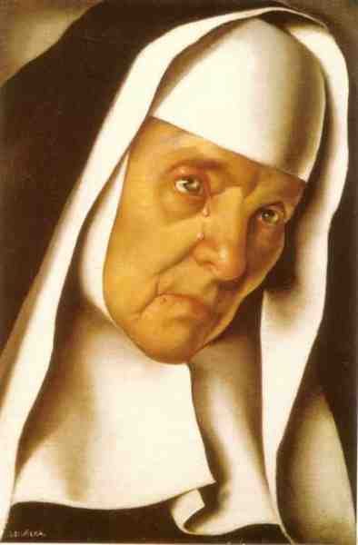 26 De Lempicka 1939 Mother Superior A4 Photo Print