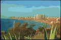 260003 Mediterranean Coastline, Israel Dup1 A4 Photo Print