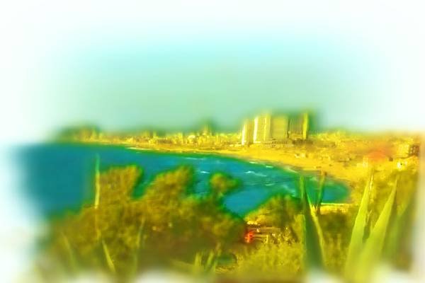260003 Mediterranean Coastline, Israel Dup4 A4 Photo Print