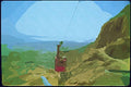260004 Cable Car, Masada Plateau, Israel Dup1 A4 Photo Print