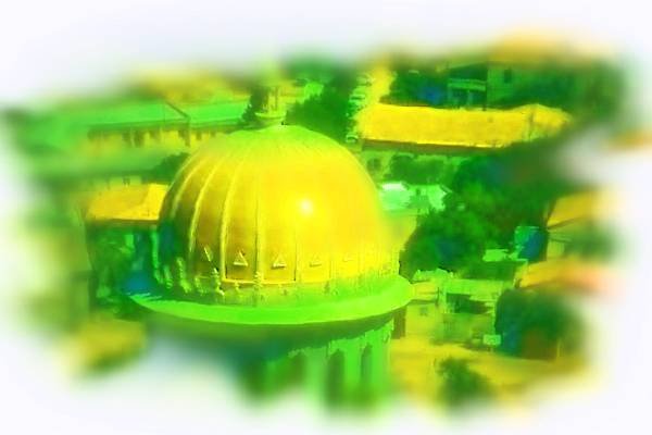260005 Christian Church, Haifa, Israel Dup4 A4 Photo Print