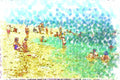 260012 Bathers In The Dead Sea, Israel Dup2 A4 Photo Print