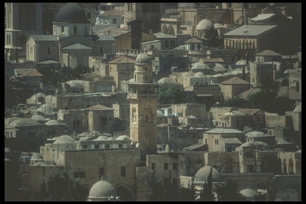 260020 View From Mount Of Olives, Israel A4 Photo Print