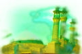 260023 Mosque In Central City Core, Iran Dup4 A4 Photo Print