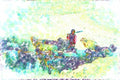 260026 Shepherdess And Flock, Iran Dup2 A4 Photo Print