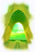 260029 Shah En Shah Monument, Iran Dup4 A4 Photo Print