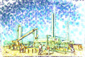 260031 Oil Pumping Station, Iraq Dup2 A4 Photo Print