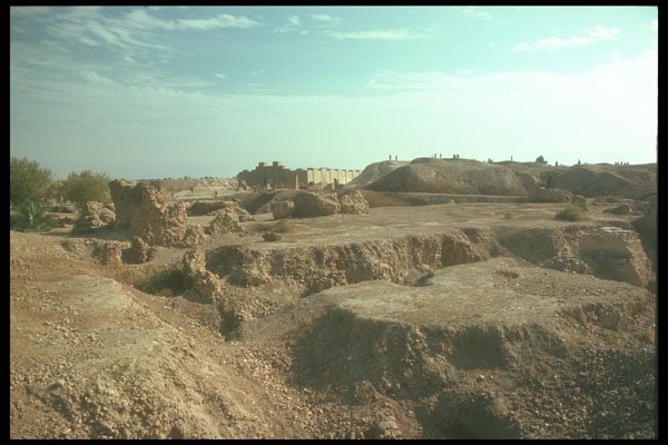260033 Palace Of Nebuchadnezzar, Iraq A4 Photo Print
