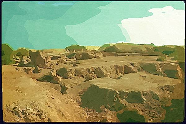 260033 Palace Of Nebuchadnezzar, Iraq Dup1 A4 Photo Print