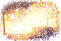 260035 Natural Gas Burn Off, Night, Iraq Dup2 A4 Photo Print