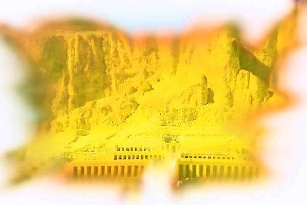 260041 Mortuary Temple, Hatshepsut, Egypt Dup4 A4 Photo Print