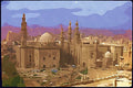 260043 The Sultan's Mosque And Cairo Skyline, Egypt Dup1 A4 Photo Print
