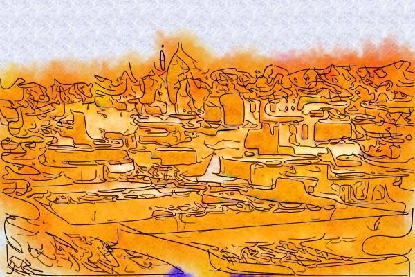 260046 The City Of The Dead, Egypt Dup3 A4 Photo Print