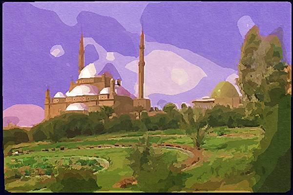 260047 Muhammed Ali Mosque, Egypt Dup1 A4 Photo Print