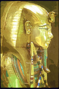 260049 Coffin Of Tutankhamen, Egypt Dup1 A4 Photo Print