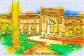 260051 Egyptian Museum, Egypt Dup3 A4 Photo Print