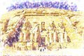 260053 Rock Temples Of Ramses II, Egypt Dup2 A4 Photo Print