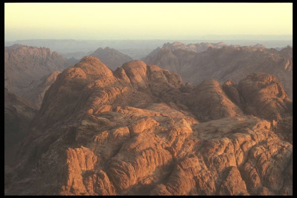 260059 Sunrise Over Mount Sinai, Egypt A4 Photo Print