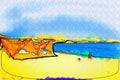 260064 Beach At Sharm Al Sheik, Egypt Dup3 A4 Photo Print
