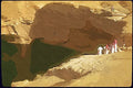 260086 Saudis At An Oasis, Saudi Arabia, Dahran Dup1 A4 Photo Print