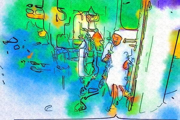 260090 Smoking A Water Pipe, Saudi Arabia, Jeddah Dup3 A4 Photo Print